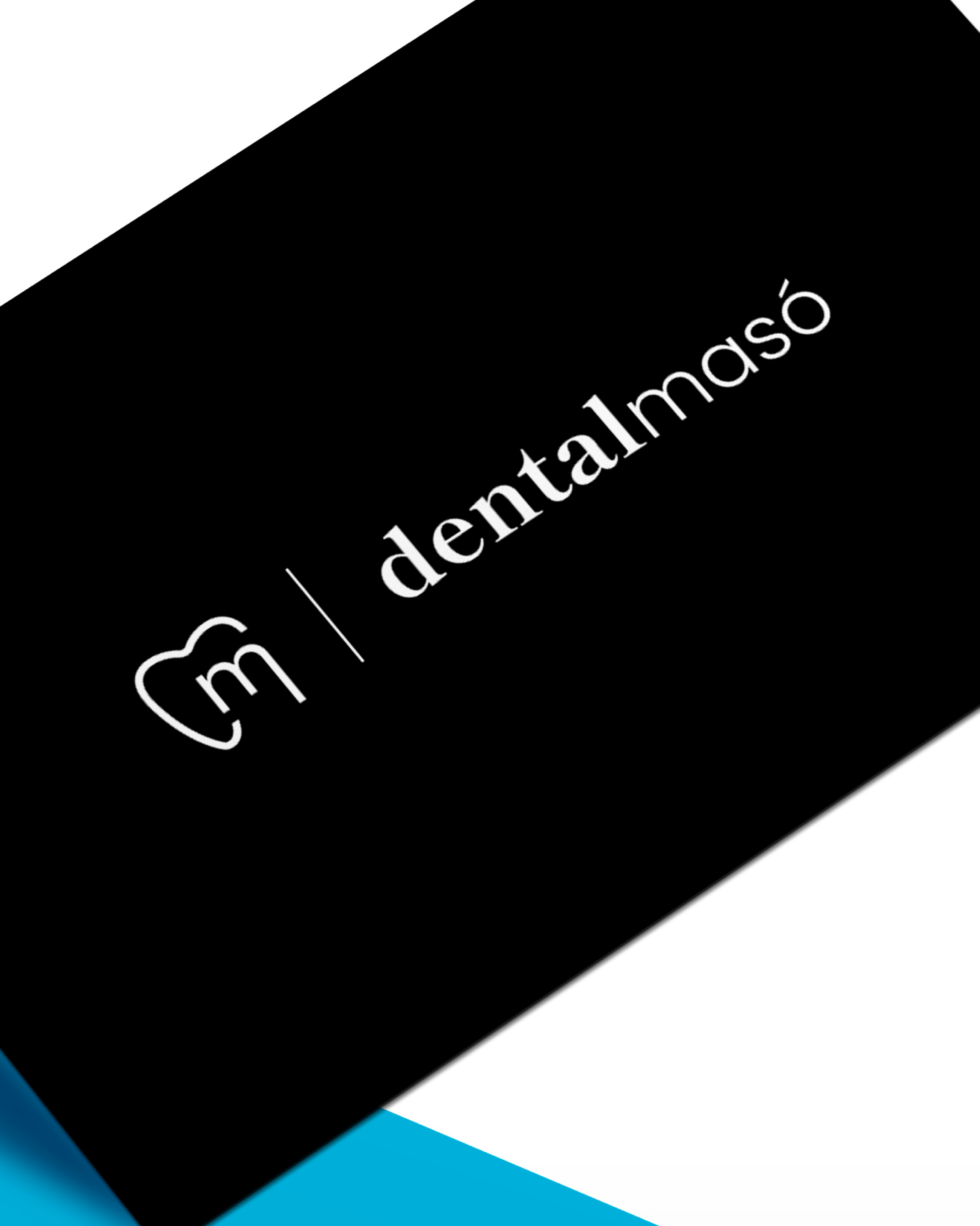 Disseny targeta visita Dental Masó