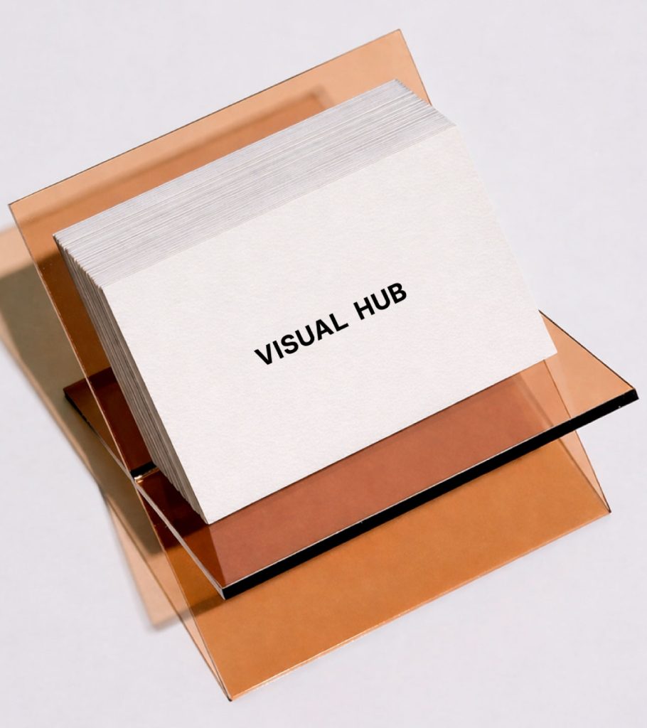 visual hub girona targeta visita