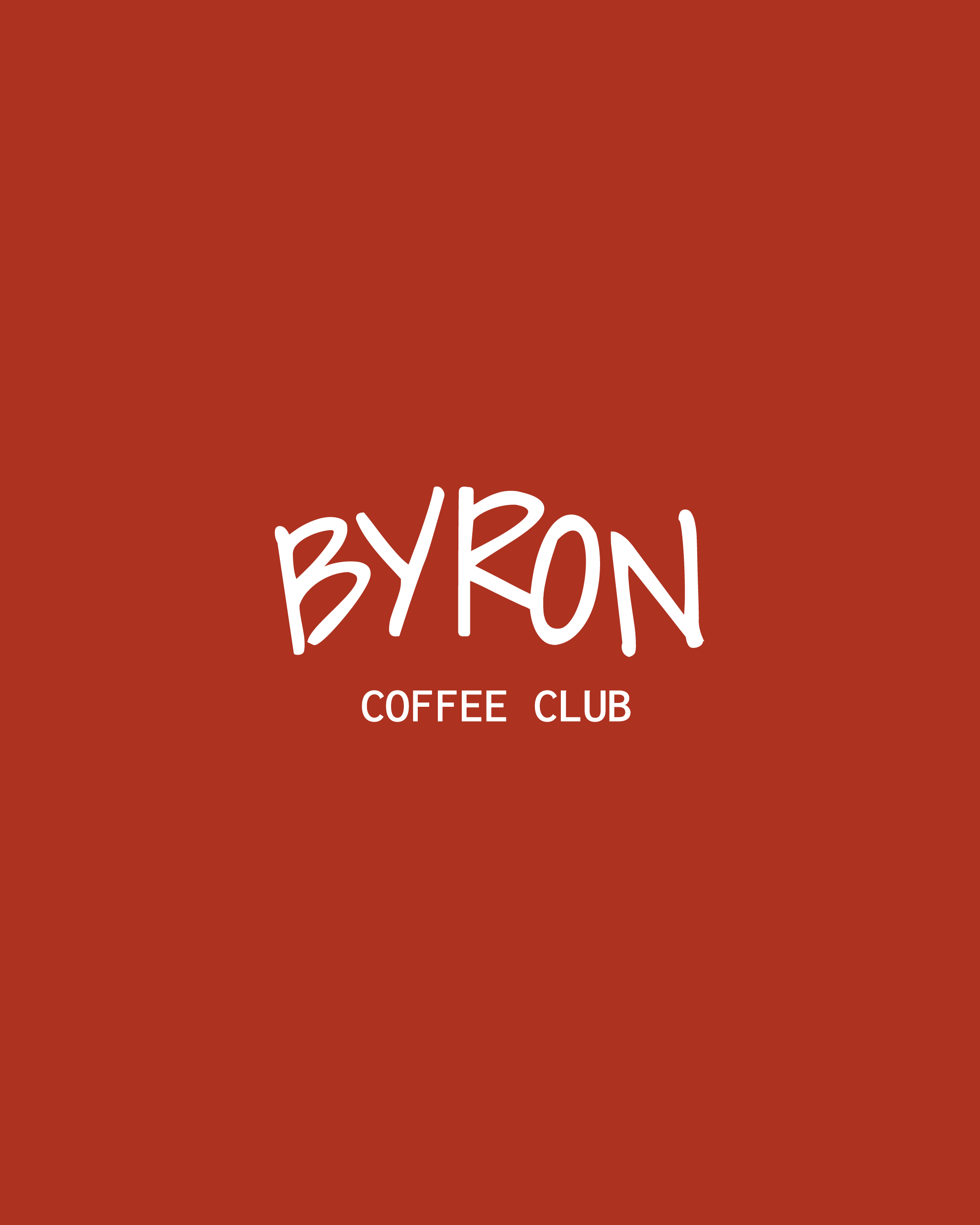 disseny logo byron coffee club visual hub